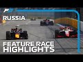 F2 Feature Race Highlights | 2020 Russian Grand Prix