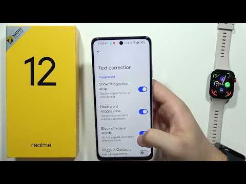 Realme 12 5G: Turn On / Off Auto Correction