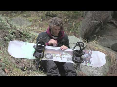 head snowboard EVIL I. FLOCKA - rider Alex Tank