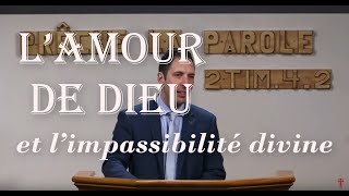 L'AMOUR DE DIEU ET L'IMPASSIBILITÉ DIVINE
