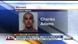 Inmate escapes from Pendleton facility