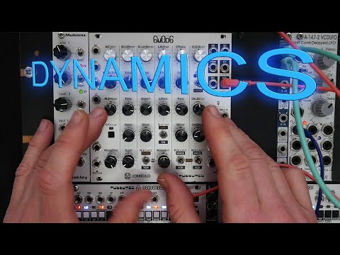 Six ways to use dynamics with 6m0d6 - TR-606 eurorack drums