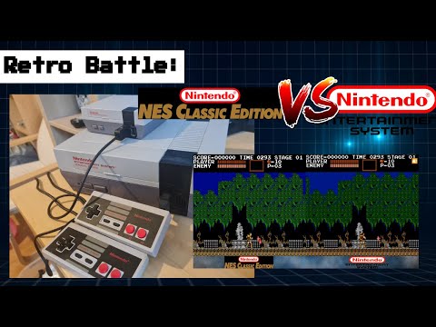 NES classic mini vs Nintendo NES(original hardware)