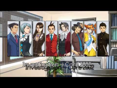(Old) Ace Attorney: All Investigation Themes 2015