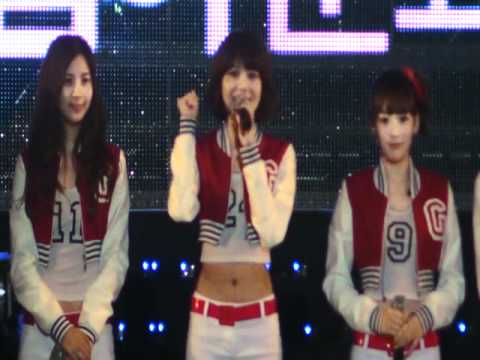[FANCAM] 101013 SNSD -Run Devil Run + talk + Oh + Gee@ KIKO Cultural Festival