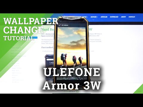 How to Change Wallpaper in ULEFONE Armor 3W – Find Wallpaper Section
