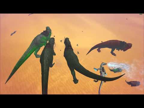 KBZ Fun Raid Scorched Earth Base [PART 1] - Ark Official 6 man Small tribes servers