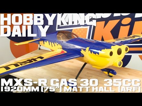 MXS-R Gas 30~35cc 1920mm (75") Matt Hall (ARF) - HobbyKing Daily