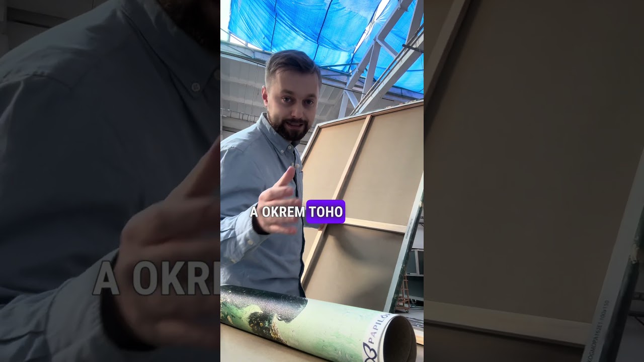 Obrazy posilame jiz napnute na ramu