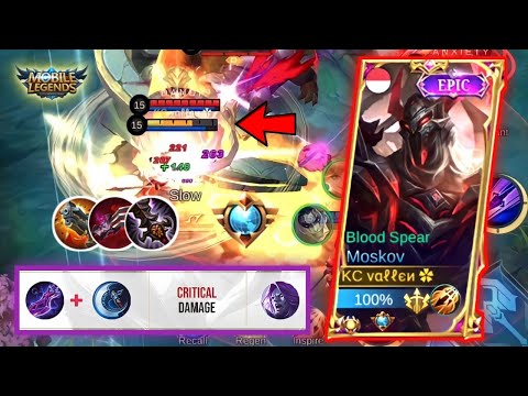TOP GLOBAL MOSKOV META INSPIRE! BUILD TERSAKIT DAN TERBARU MOSKOV I GAMEPLAY MOSKOV I MOBILE LEGENDS