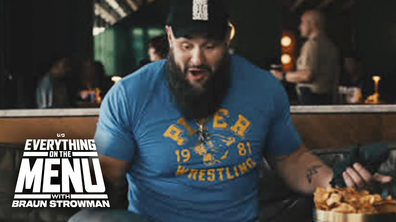 Braun Strowman tests his limits while scarfing mountains of roast beef: Everything on the Menu