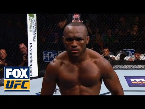 Kamaru Usman & Ben Askren Have Backstage Exchange Before UFC 235 Press Conference