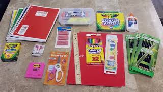 2019 School Supply Giveaway!