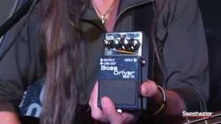 Video thumbnail for BOSS BB-1X Bass Driver Pedal - Sweetwater at Winter NAMM 2015 by Sweetwater