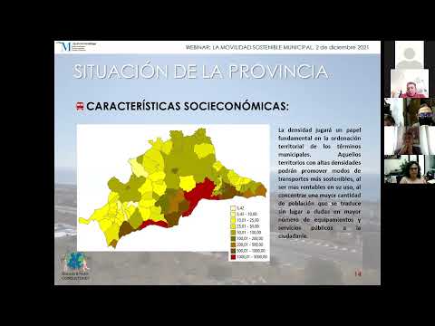 Webinar sobre Planes de Movilidad Urbana Sostenible (PMUS)