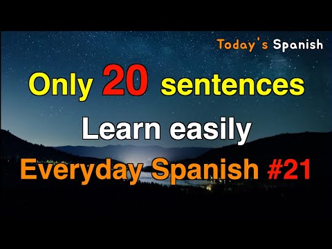 Learn Spanish (401~420)|Spanish Listening | Spanish Conversation | #Spanish #SelfStudy