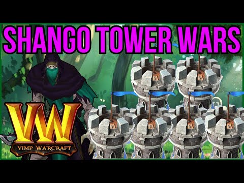 Shango Tower Wars in Warcraft 3 | Longest Maze You'll Ever See