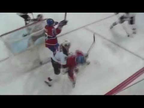 Erik Cole's Hit On Adam Larsson (December 17 2011)