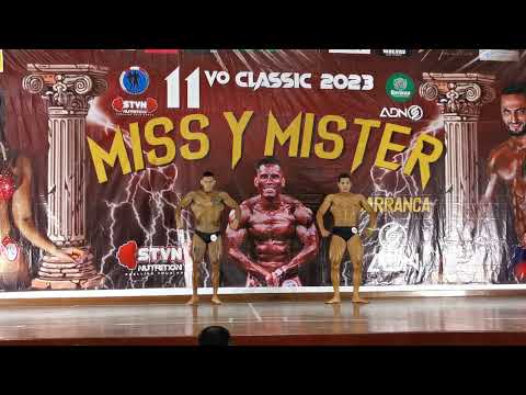 Culturismo Clásico hasta 1.80 m. + 6 k. Míster Barranca 2023