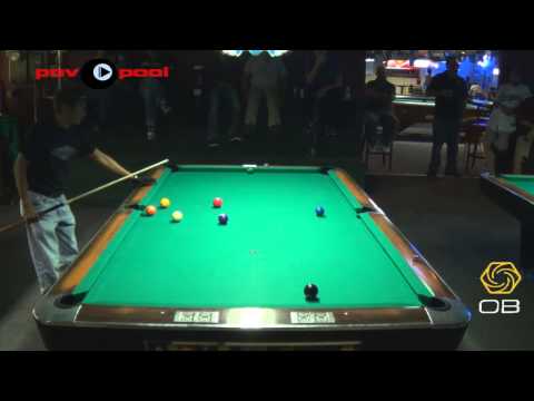 Golden Cue - One Pocket - Brad Edgar vs Santos Sambajon