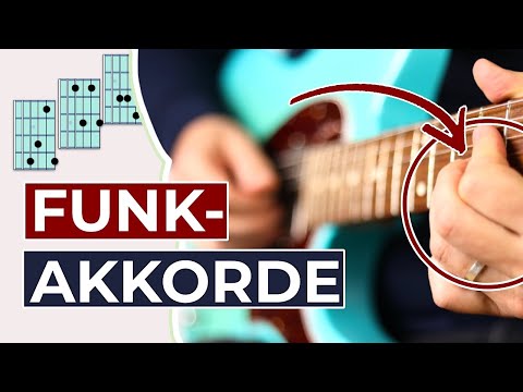 FUNK GITARRENAKKORDE | Funk-Gitarre spielen wie die PROFIS!