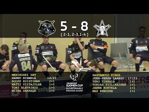 Highlights: Merikoski SBT vs. Sastamolo Kings (30.12.2017) Suomen Cup - Aluefinaali