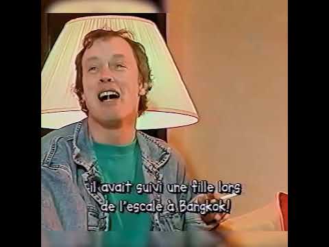 Angus Young tells a funny story about Bon Scott.