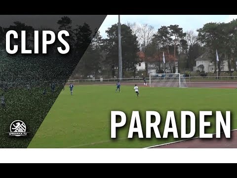 Distanzschuss ohne Probleme abgewehrt! | Parade von Leonid Sergeev (FC Hertha 03 Zehlendorf U19)