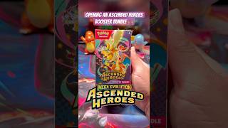 Opening up an Ascended Heroes booster bundle! Lets rip a few packs & see what we can pull! #pokemon