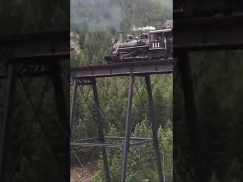 Devil’s Gate Viaduct on the Georgetown Loop Railroad