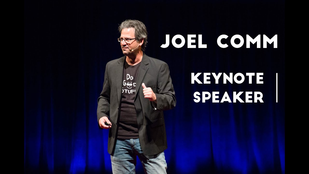Promotional video thumbnail 1 for Joel Comm - Social Media Marketing Keynote Speaker