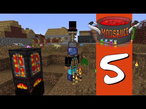 Modsauce: A Minecraft Modded LP - E5 Flight Upgrades