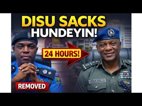 BREAKING: New IGP Disu Removes Police PRO Benjamin Hundeyin Just Hours After Swearing-In