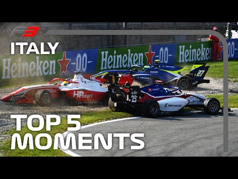 【F3ハイライト動画】ハイスピードのモンツァで行われたF3レースの中から気になるシーン5選を集めたダイジェスト動画