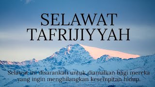 Download lagu SELAWAT TAFRIJIYAH untuk mencari KETENANGAN mp3 Download lagu SELAWAT TAFRIJIYAH untuk mencari KETENANGAN mp3