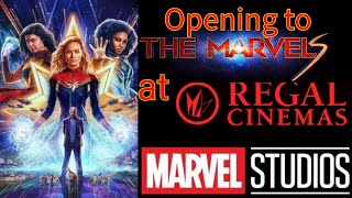 Opening to The Marvels 2023 Regal Cinemas