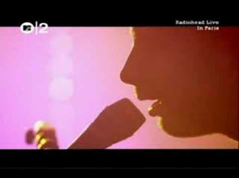 Radiohead- Pyramid Song live in Paris