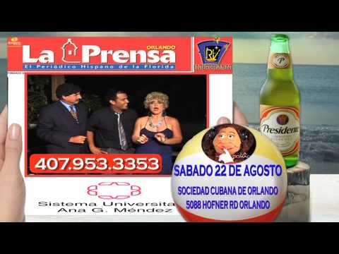 R.V. Entertainment Presenta "Verano de Risa" Orlando Florida