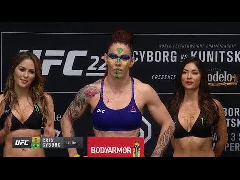 UFC 222 Weigh In Highlights HD 2018 Official