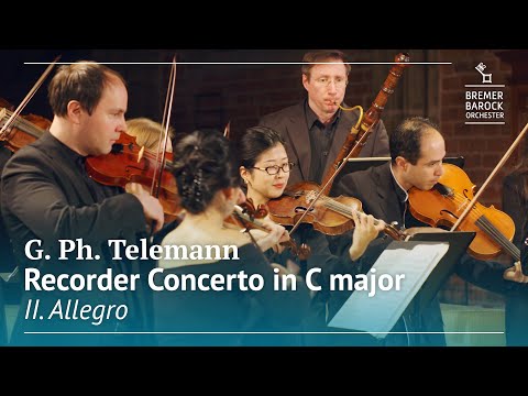 G. Ph. Telemann: Recorder Concerto in C major, TWV 51:C1, II. Allegro