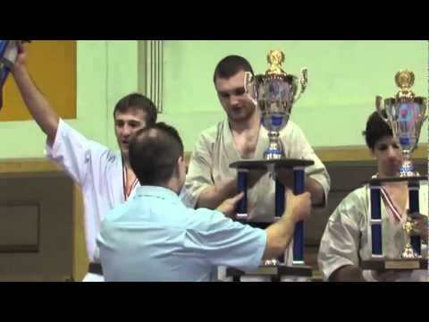 Siegerehrung - VIENNA OPEN - Erstes offenes internationales Kyokushin-Kan Karate Turnier