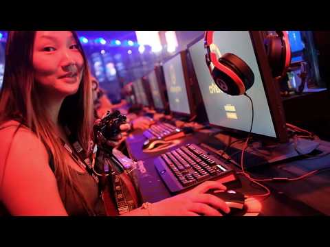 Blizzcon 2018! Overwatch World cup on the floor