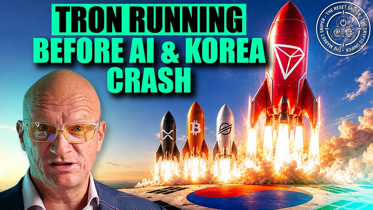Tron Outperforming even before Koreans truly start to Dump the Won for USDT (AI Bubble Burst Next)