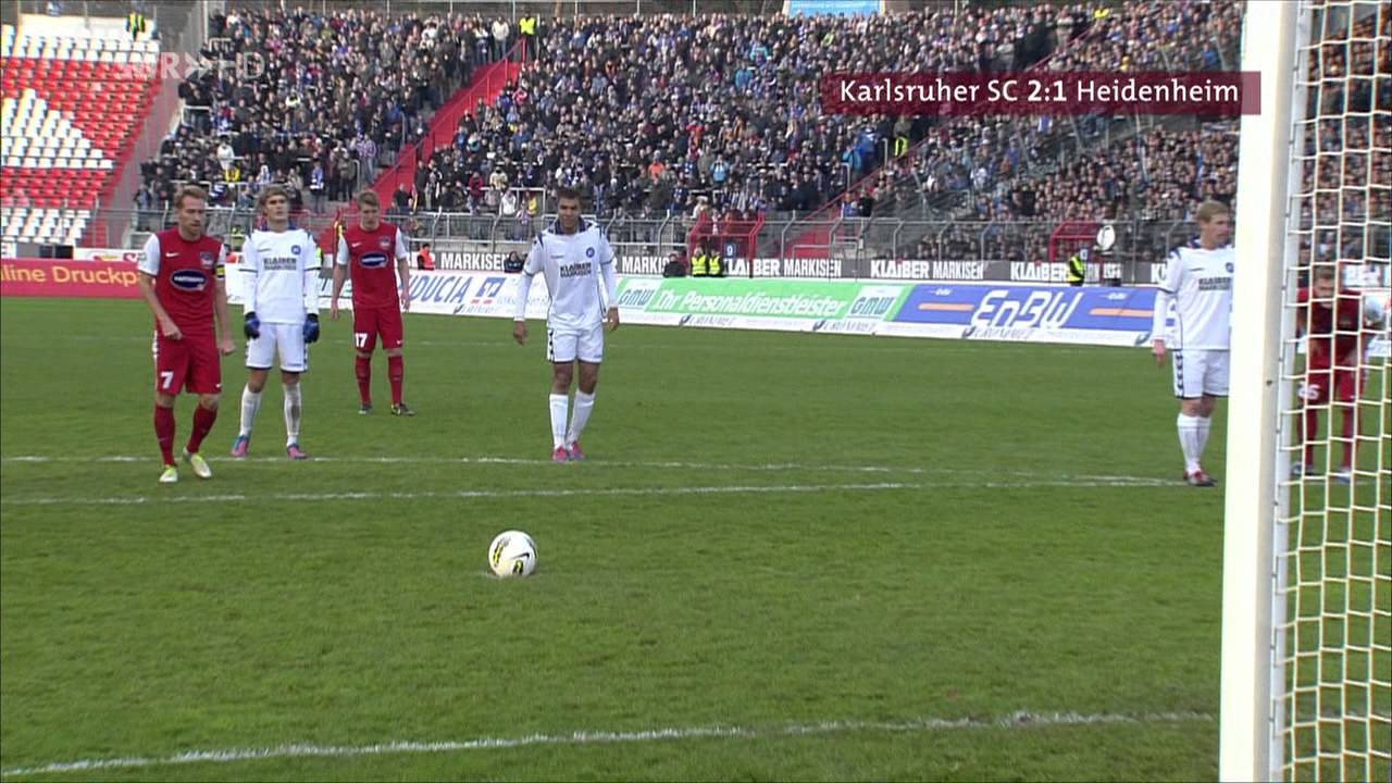Karlsruher SC - 1.FC Heidenheim 01.12.2012 5:2 Alle Tore Highlights HD