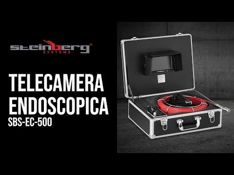 Video - Telecamera endoscopica - 50 m - 12 LED - 7" Display
