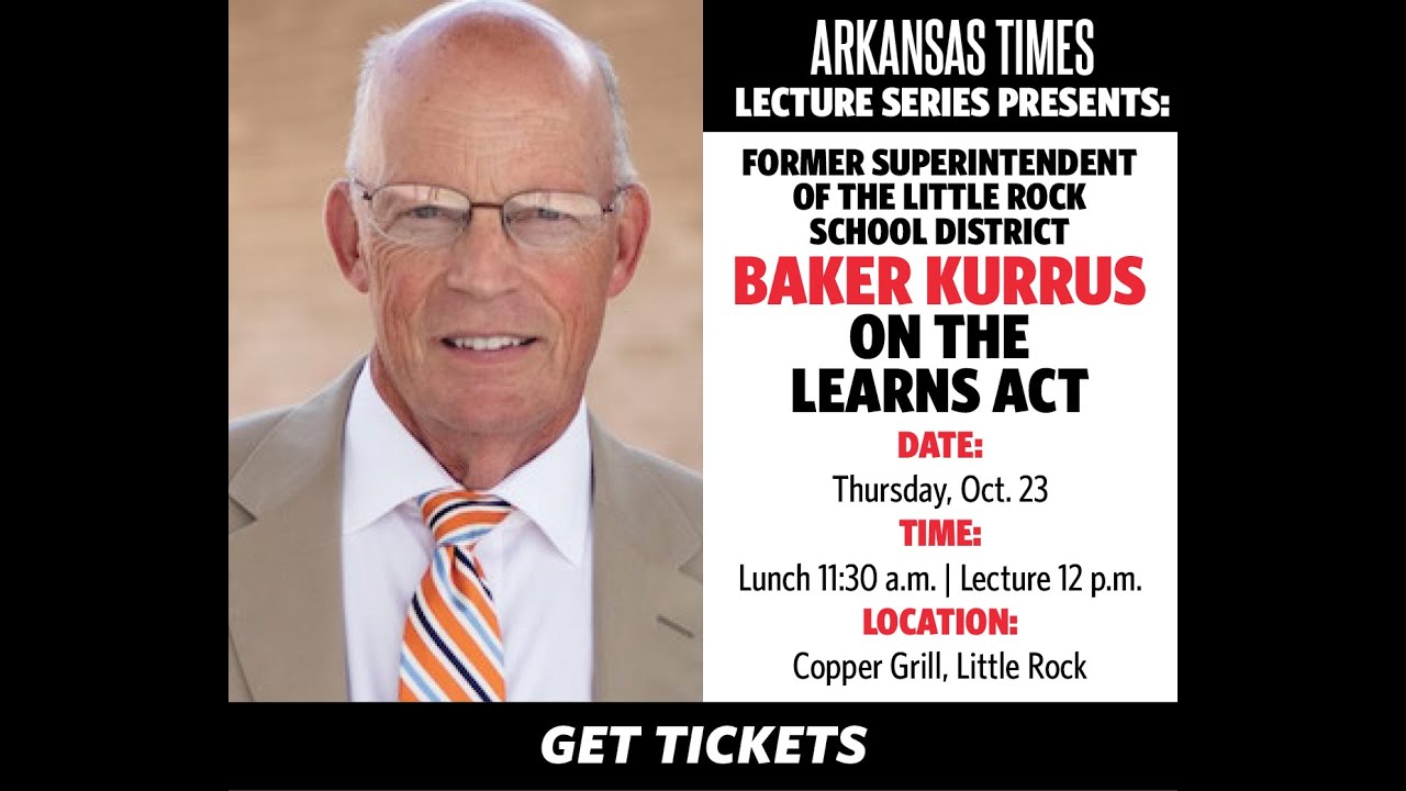 Join Baker Kurrus for October's Lecture Series!
