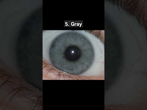 Top 10 unique eye colors