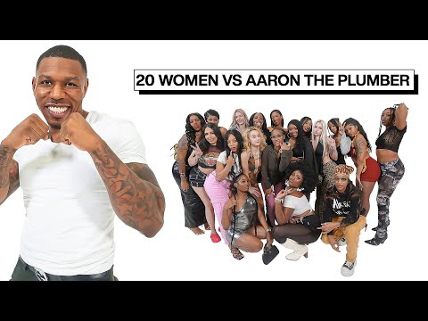 20 WOMEN VS 1 COMEDIAN: AARON THE PLUMBER