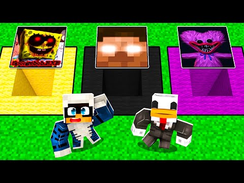 NON CADERE NEL BUCO SBAGLIATO DEI SUPERCATTIVI - MINECRAFT ITA