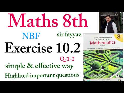 Maths class 8th | exercise 10.2 | ex 10.2 | Q-1-2| NBF | unit 10 | Practical Geometry | grade 8